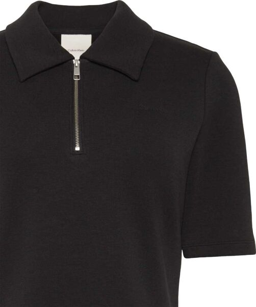 SS HWT SPACER HALFZIP POLO TOP