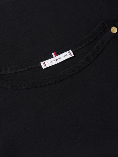 GOLD BUTTON SLIM SS TEE