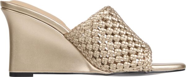 CROCHET METALLIC LTHR WEDGE MU
