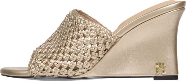 CROCHET METALLIC LTHR WEDGE MU