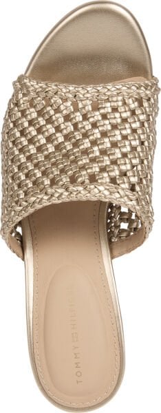 CROCHET METALLIC LTHR WEDGE MU