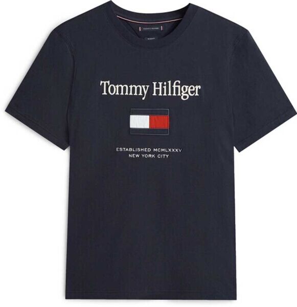 TOMMY EMBRO FLAG TEE
