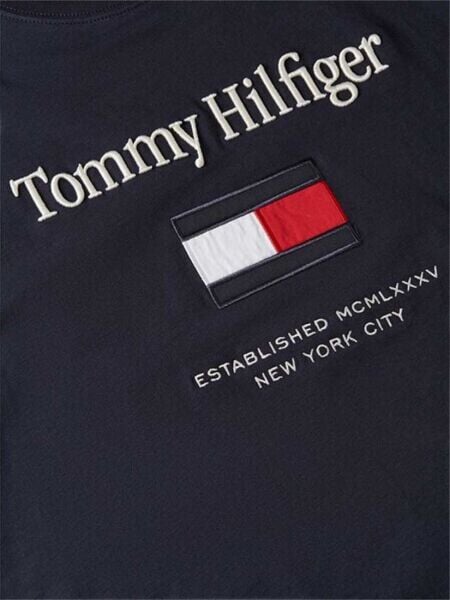 TOMMY EMBRO FLAG TEE