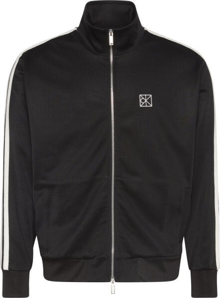 DBL KNIT STRIPE TRACK JACKET