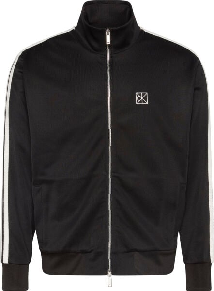 DBL KNIT STRIPE TRACK JACKET