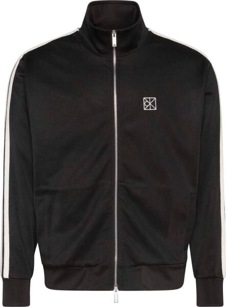 DBL KNIT STRIPE TRACK JACKET