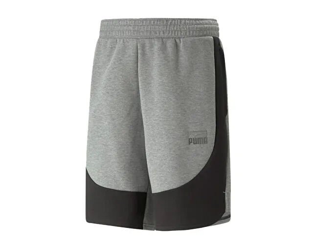 Dime Short Medium Gray Heather-PUMA Blac