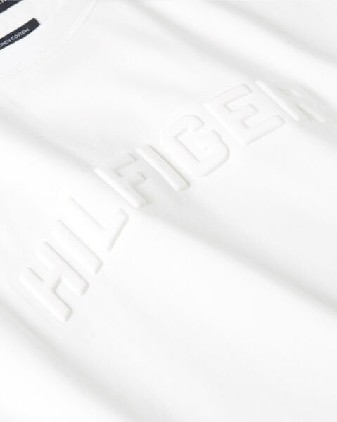 HILFIGER ARCH EMBOSSED TEE