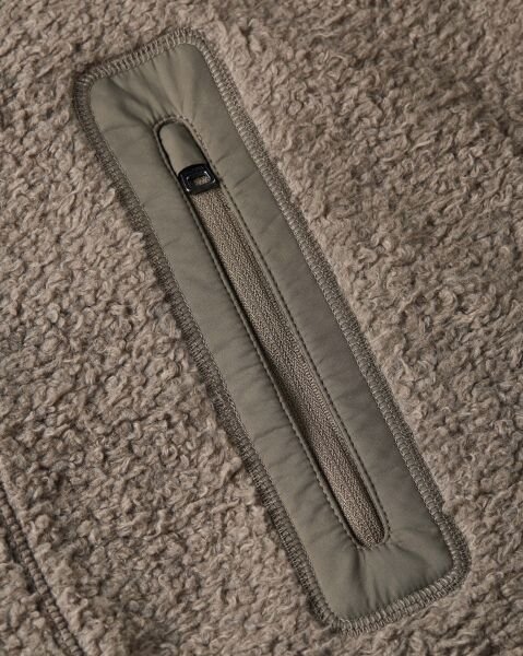 TEDDY FLEECE ZIP THROUGH