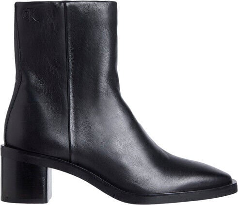 BLOCK HEEL ZIP BOOT LTH