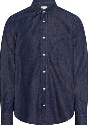 LW DARK BLUE DENIM SHIRT