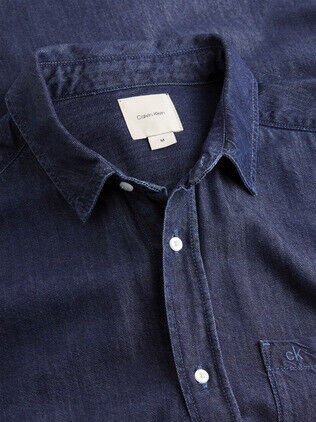 LW DARK BLUE DENIM SHIRT