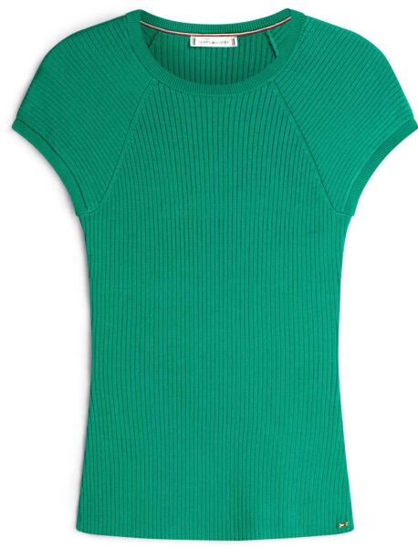 RAYON RIB CAPSLV TOP