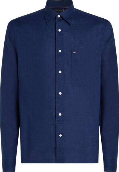 PIECE DYE LINEN RF SHIRT