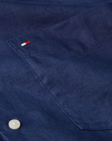 PIECE DYE LINEN RF SHIRT