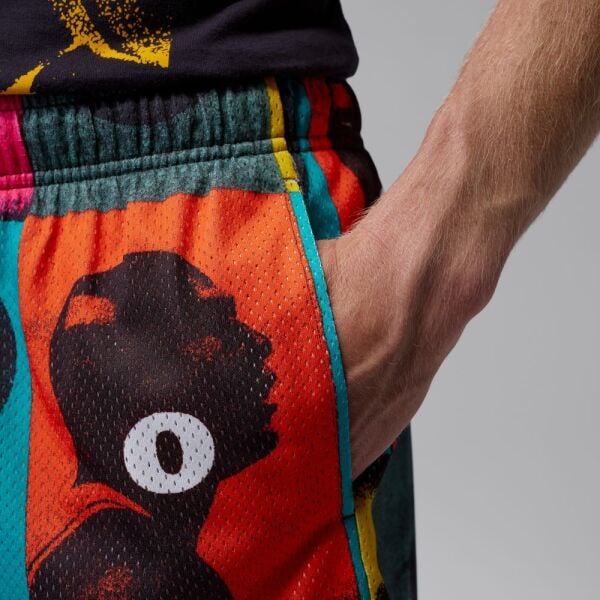 M J BRK MESH AOP SHORT