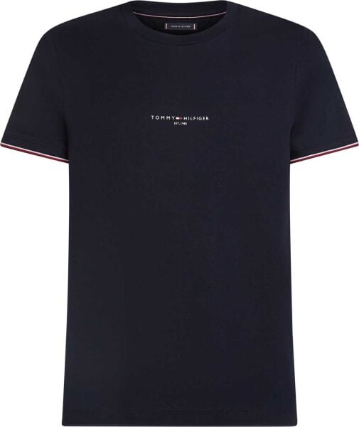TOMMY LOGO TIPPED TEE