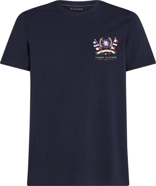HILFIGER COLOUR CREST TEE
