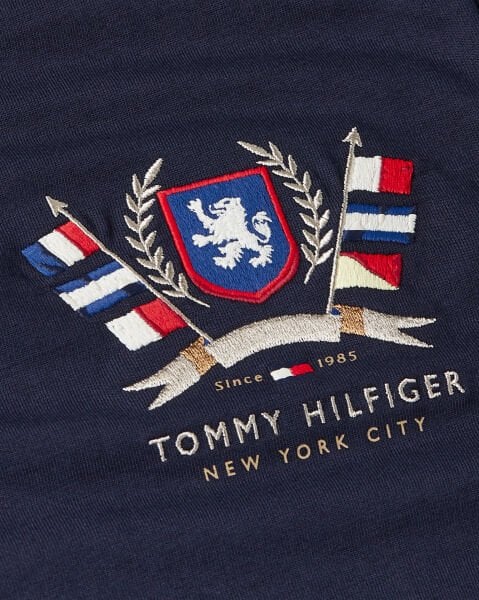 HILFIGER COLOUR CREST TEE