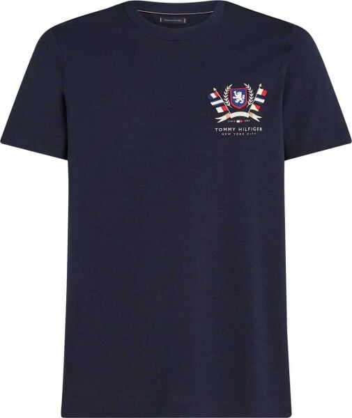 HILFIGER COLOUR CREST TEE