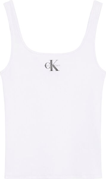 MONOGRAM SCOOP NK RIB TANK TOP
