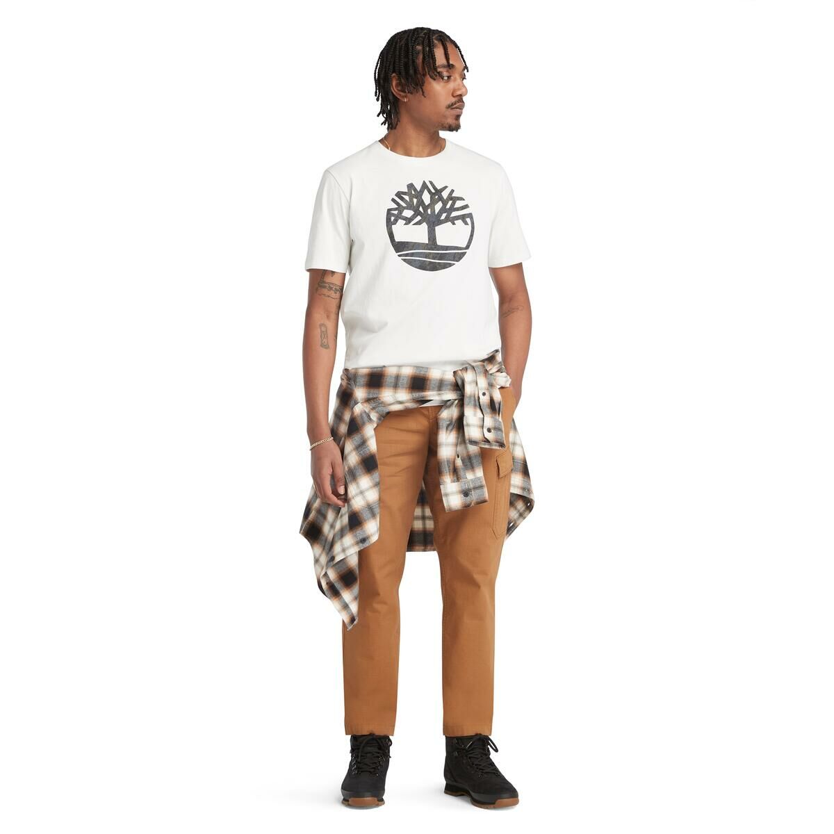 SS Seasonal Camo Tree Logo Tee