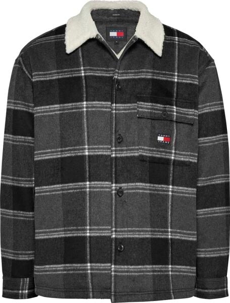 TJM CHECK SHERPA OVERSHIRT EXT