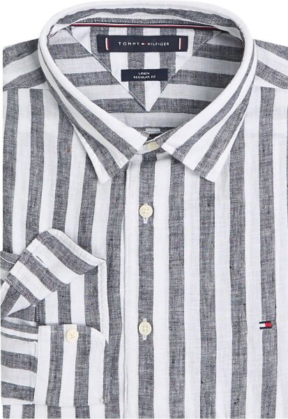 LINEN BENGAL STRIPE RF SHIRT