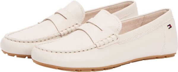 FLAG LEATHER DRIVER LOAFER