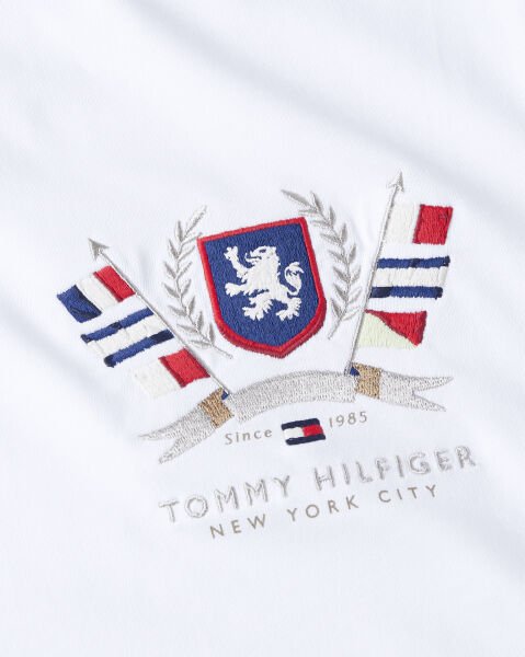 HILFIGER COLOUR CREST TEE