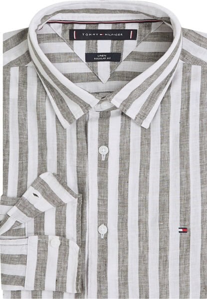 LINEN BENGAL STRIPE RF SHIRT