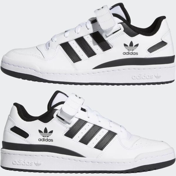 FORUM LOW   FTWWHT/FTWWHT/CBLACK