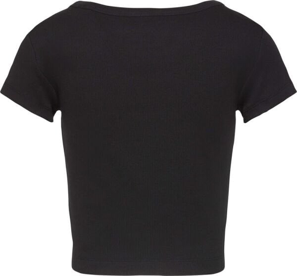 A- WOVEN LABEL 2X2 RIB BABY TE