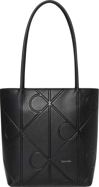 EMBOSSED AOP LEATHER SMALL TOT
