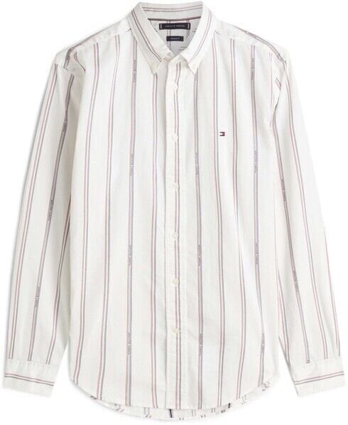POPLIN JACQUARD STRIPE SHIRT
