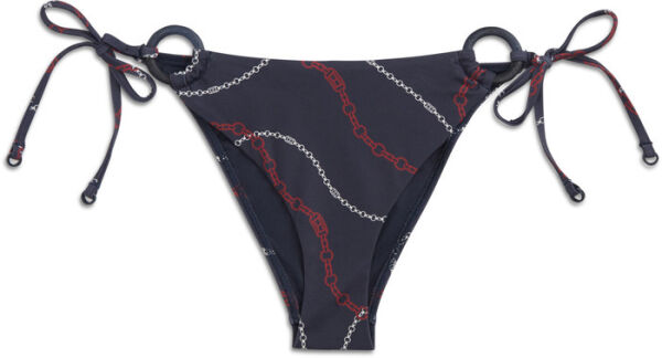 V STRING SIDE TIE PRINT