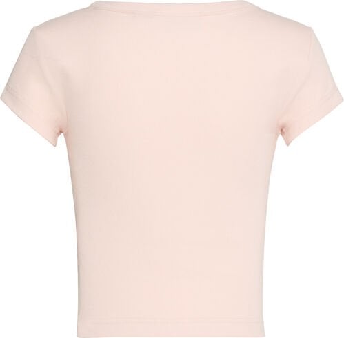 A- WOVEN LABEL 2X2 RIB BABY TE