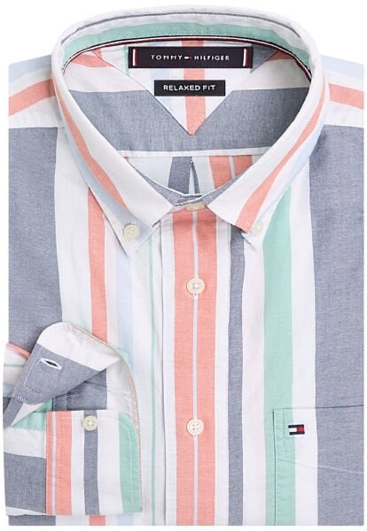 LT OXFD REGATTA STRIPE RLX SHI