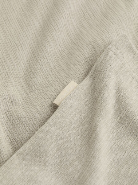 TEXTURED T-SHIRT - TWILL