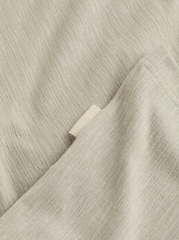 TEXTURED T-SHIRT - TWILL