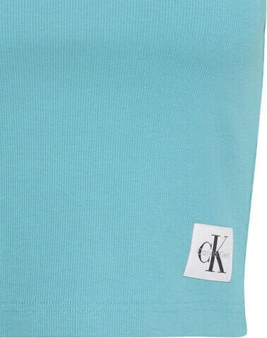 A- WOVEN LABEL 2X2 RIB BABY TE