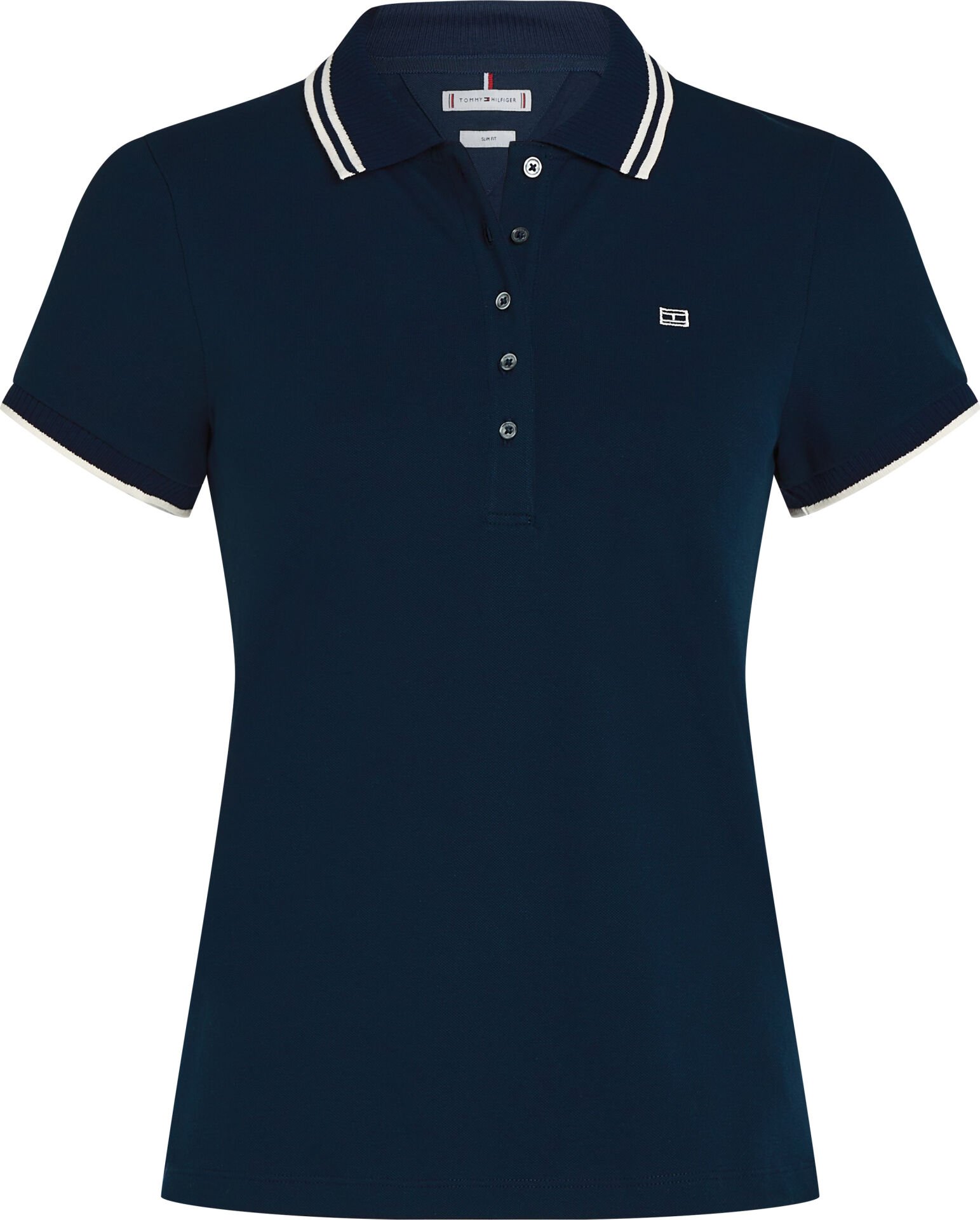FEMININE SPORTY SLIM POLO SS