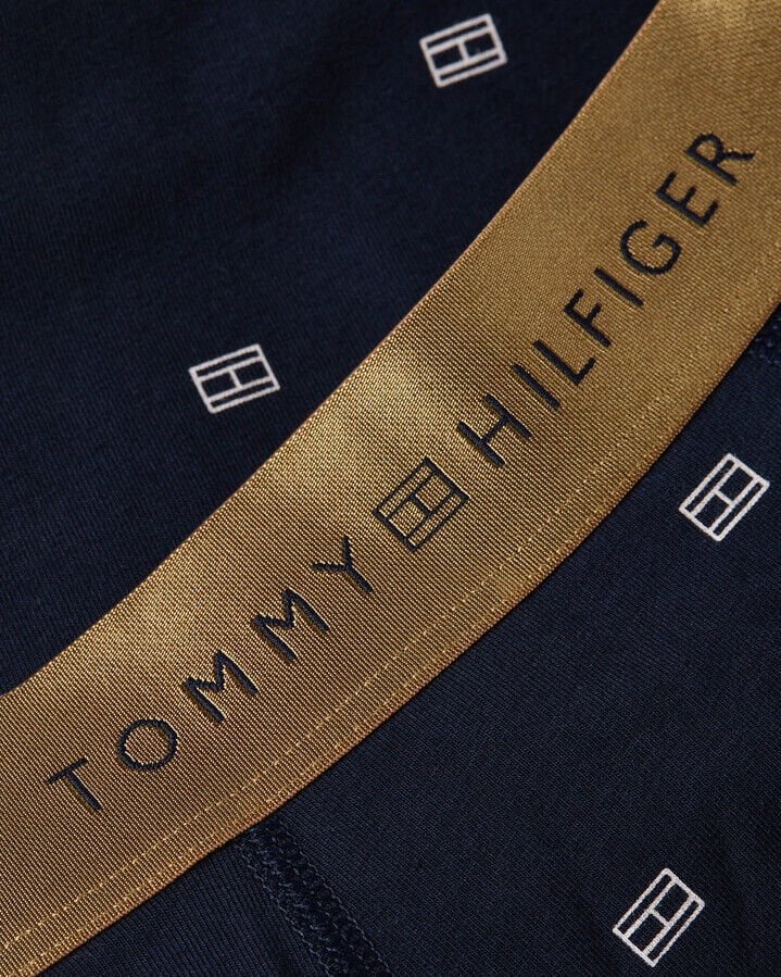 TRUNK PRINT & SOCK SET GOLD WB