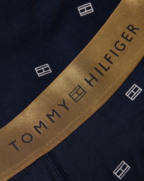 TRUNK PRINT & SOCK SET GOLD WB