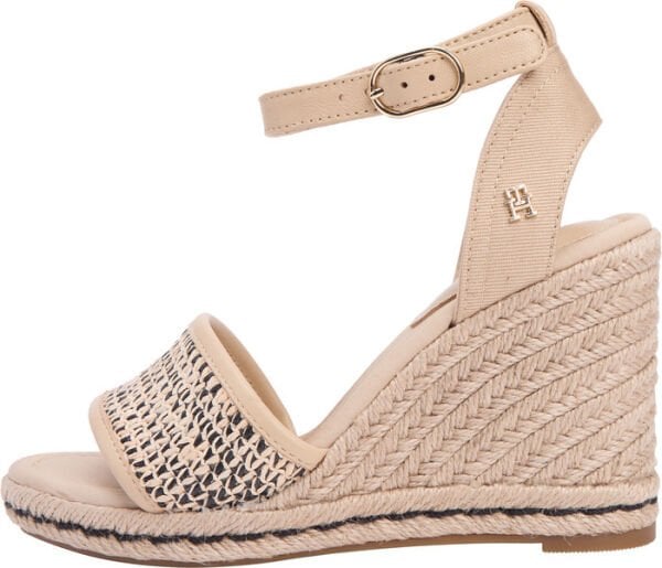 HIGH WEDGE ESPAD RAFFIA