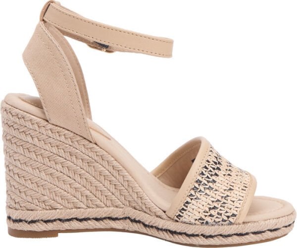 HIGH WEDGE ESPAD RAFFIA