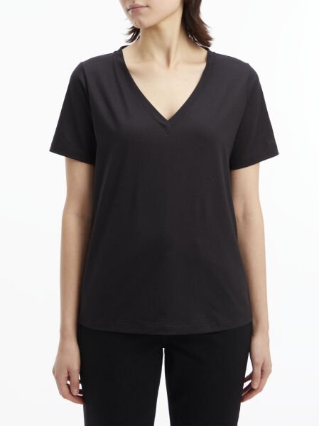 LIQUID TOUCH V NECK TEE SS