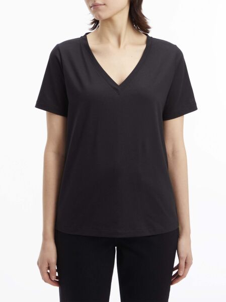 LIQUID TOUCH V NECK TEE SS