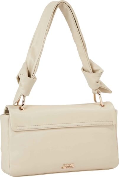 PUSHLOCK LEATHER SHOULDER BAG