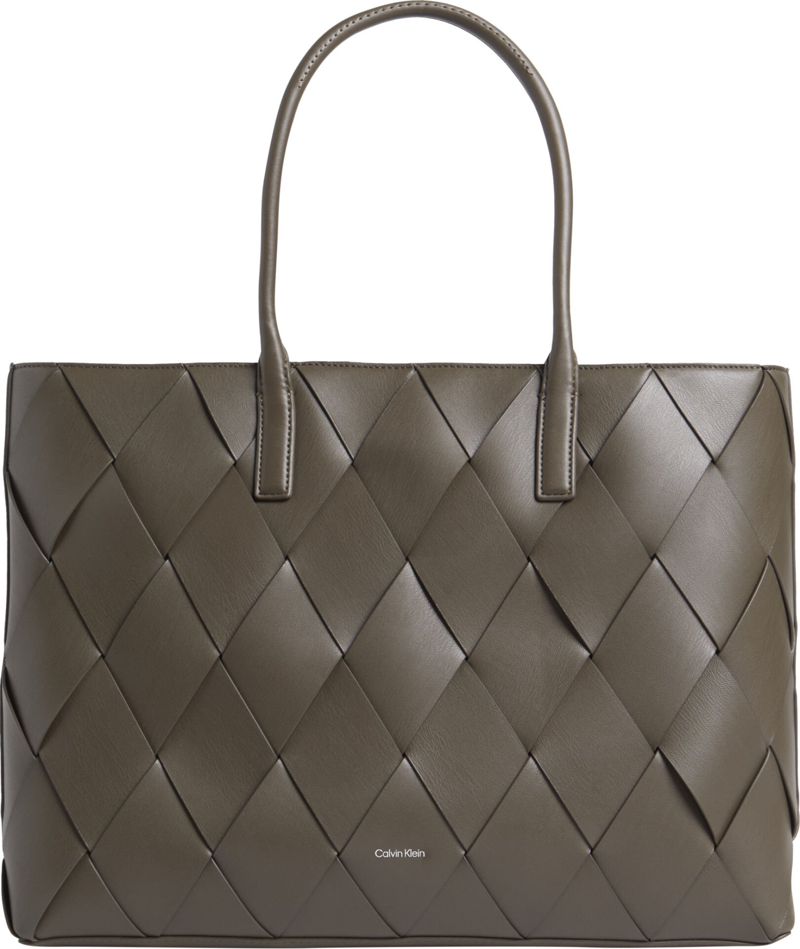 CK WOVEN MEDIUM SHOPPER